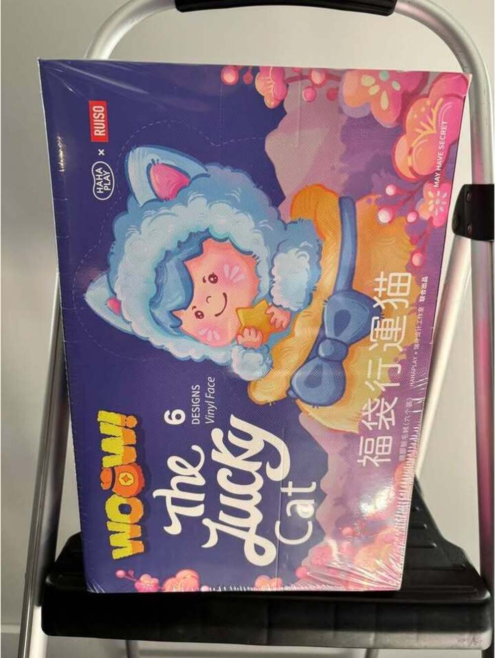WOOW The Lucky Cat Vinyl Face Plush - Sealed Whole Set of 6